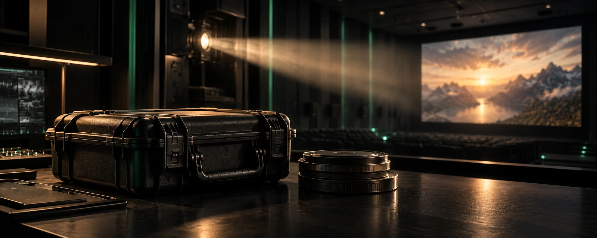 Custodia professionale per la consegna digitale di un film destinato alla sala