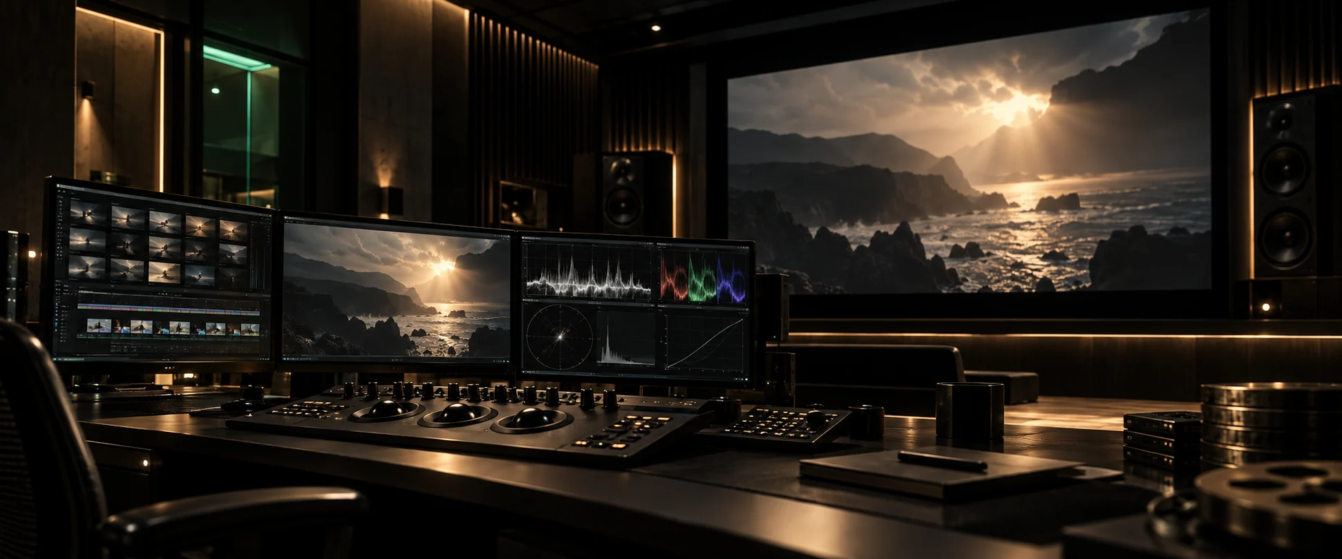 Suite professionale per il mastering e il controllo qualità cinematografico